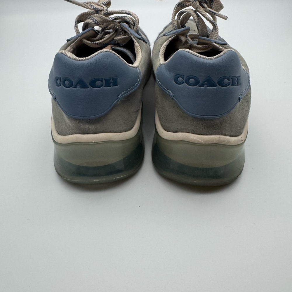 Coach Women's Blue and Gray Sneakers